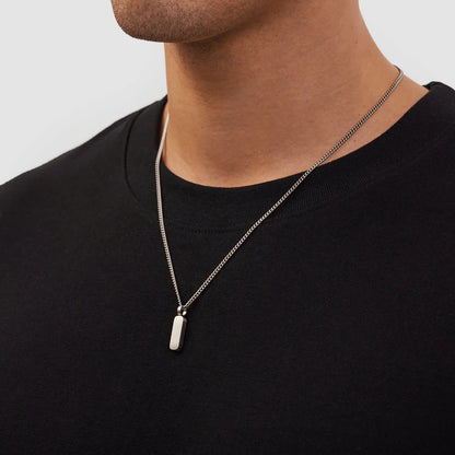 Silver Bar Pendant