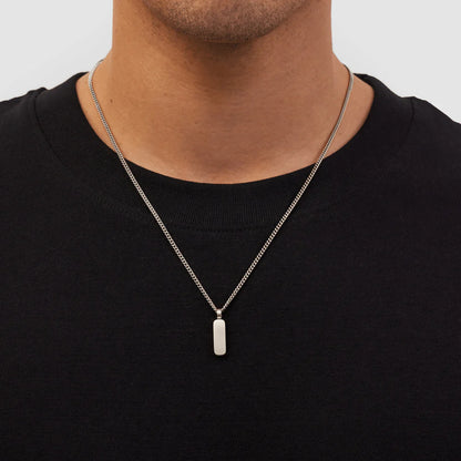 Silver Bar Pendant