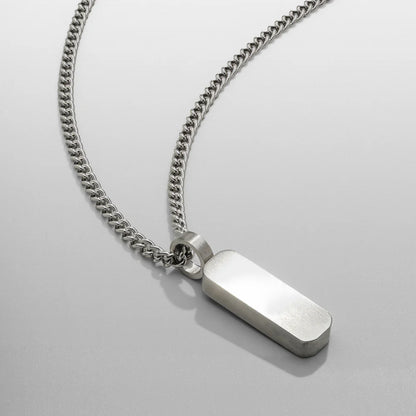 Silver Bar Pendant